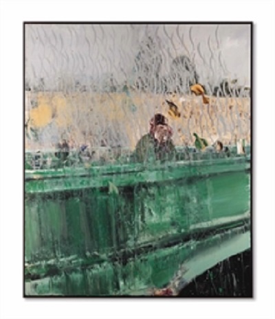 Tabloul "The Bridge" de Adrian Ghenie, estimat între 1.500.000 şi 2.500.000 de dolari, va fi licitat la casa Christie's pe 15 noiembrie