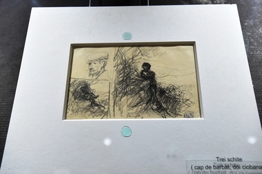 Peste 100 de schiţe semnate de Nicolae Grigorescu, aparţinând Primăriei Câmpina, expuse de vineri la Casa Căsătoriilor din oraş
