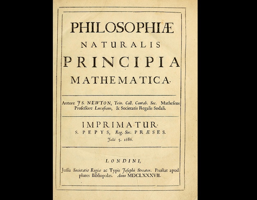 O primă ediţie a volumului ”Principia”, de Isaac Newton, estimată la 1,5 milion de dolari, va fi scoasă la licitaţie