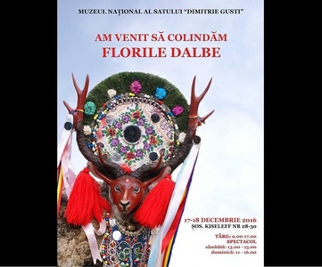 Muzeul Satului va organiza o paradă a colindătorilor până în Piaţa Guvernului, la festivalul ”Florile Dalbe”