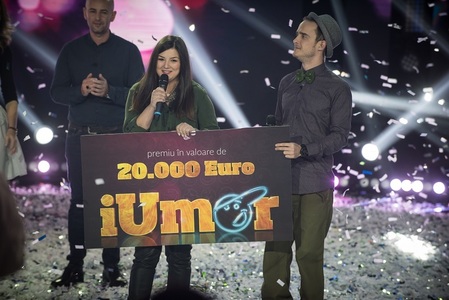 Finala emisiunii ”iUmor”, transmisă de Antena 1, a fost lider de audienţă pe toate categoriile de public, în două intervale de difuzare din seara alegerilor