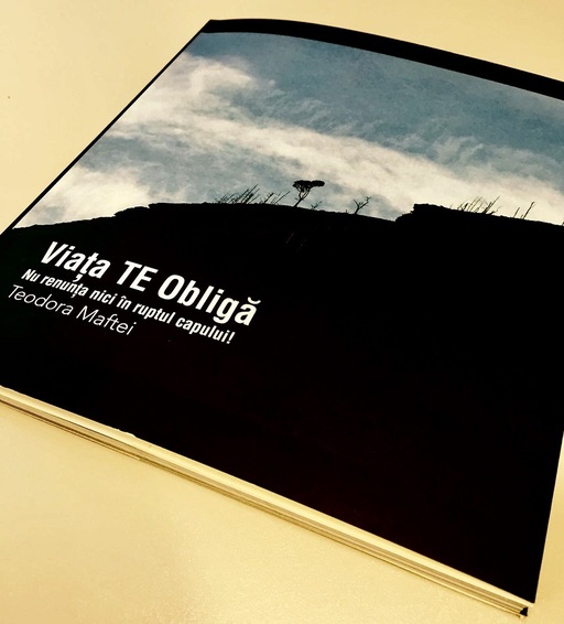 Albumul cu gândurile şi fotografiile Teodorei Maftei, victimă a incendiului din clubul Colectiv, disponibil în librării