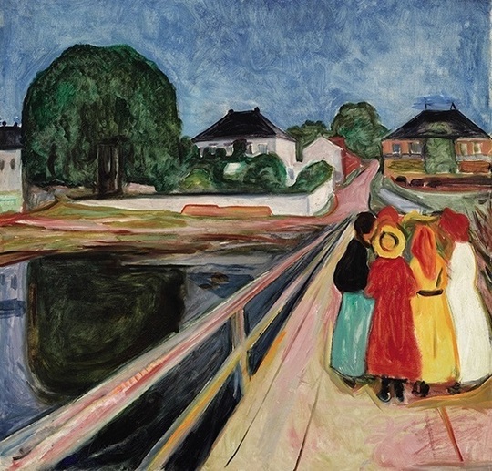 ”Girls on the Bridge”, de Edvard Munch, s-a vândut în 2016 cu suma de 54,4 milioane de dolari