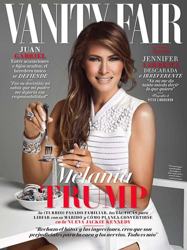 Apariţia Melaniei Trump pe coperta revistei Vanity Fair Mexic a stârnit un val de nemulţumiri in mediul online