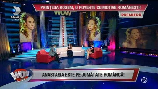 Emisiunea ”WOWBiz”, difuzată de Kanal D, lider de piaţă pe segmentul naţional şi all urban cu peste un milion de telespectatori