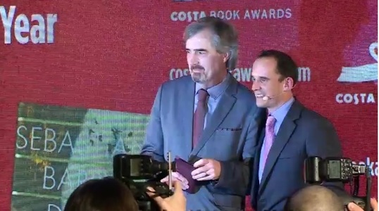 Sebastian Barry a câştigat pentru a doua oară premiul literar Costa Book of the Year