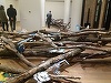 Artistul vizual Dumitru Gorzo expune la Arcub o instalaţie din răchită, gravuri cu ipsos şi un film documentar - FOTO
