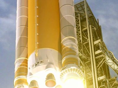 Donald Trump a cerut NASA să analizeze posibilitatea plasării unui echipaj uman la bordul unei rachete noi, în timpul zborului inaugural al acesteia