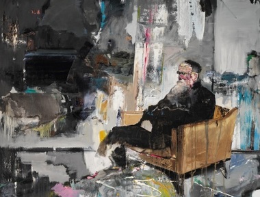 Tabloul ”Self Portrait as Charles Darwin”, de Adrian Ghenie, s-a vândut la Sotheby's cu 3,2 milioane de lire sterline