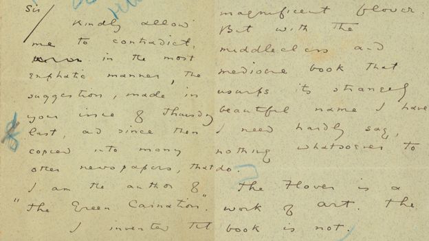 Cheia temniţei în care Oscar Wilde a ispăşit o pedeaspă pentru indecenţă şi o scrisoare a irlandezului, expuse în Malta