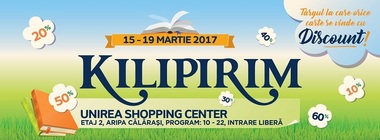 Ediţia de primăvară a târgului de carte Kilipirim începe miercuri şi aduce reduceri de până la 80%