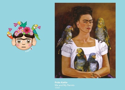 Autoportrete ale artistei Frida Kahlo au fost transformate într-o serie de 160 de emoji