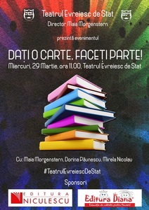 Campania “Daţi o carte-Faceţi parte!", demarată de TES, se încheie cu un spectacol-lectură dedicat elevilor Şcolii 73 din Bucureşti 