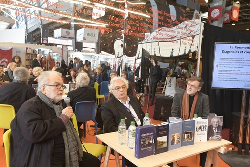 România, în prim-plan la Salonul Cărţii de la Paris: George Banu a lansat "Parisul personal", Ioana Pârvulescu - "La vie commence vendredi"