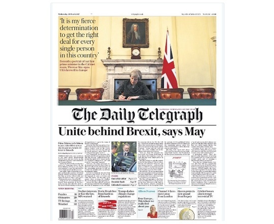 The Daily Telegraph (Foto:Twitter)