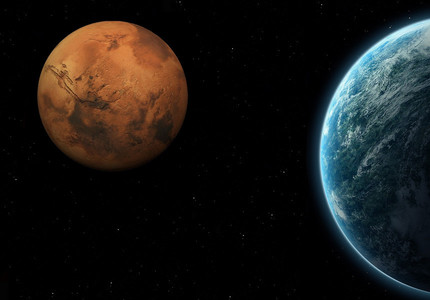 STUDIU - Marte a fost transformată de vânturile solare într-o planetă uscată şi rece