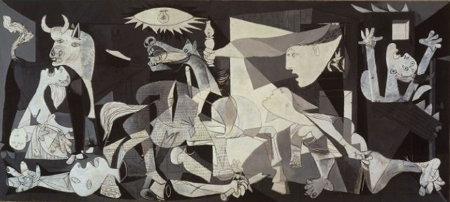 Lucrarea ”Guernica” a lui Picasso are numeroase fisuri, dar nu va fi restaurată
