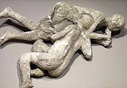 Celebrii ”amanţi” din Pompei erau bărbaţi - studiu