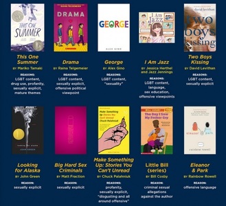 American Library Association a publicat clasamentul celor 10 cărţi cele mai contestate în 2016, în Statele Unite