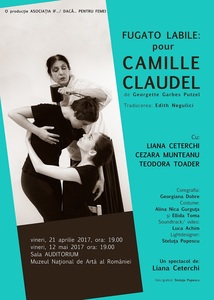 MNAR prezintă o piesă de teatru dedicată muzei sculptorului Auguste Rodin, Camille Claudel
