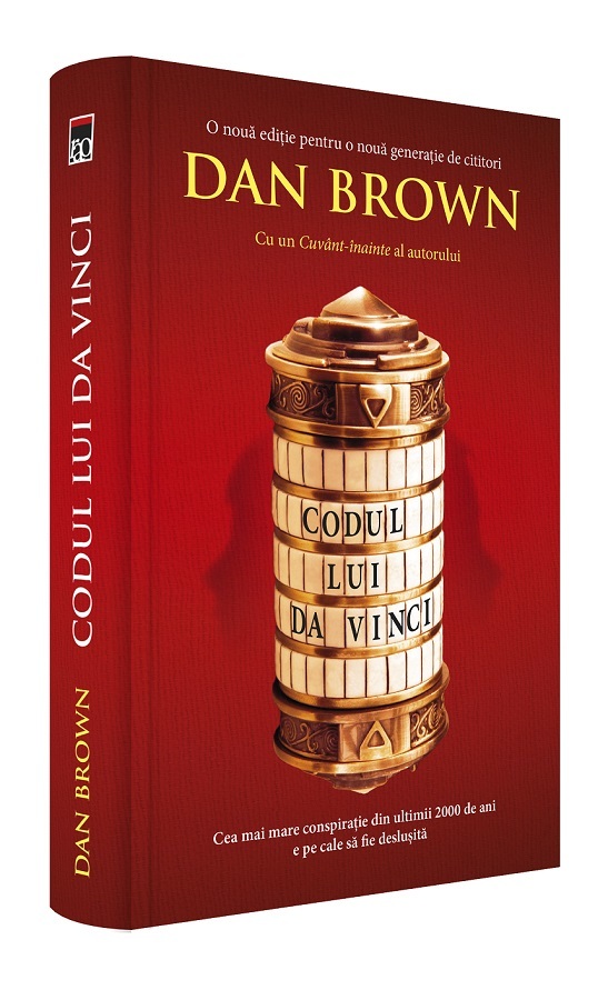 O nouă versiune a romanului ”Codul lui Da Vinci”, de Dan Brown, va fi în librării din 19 aprilie