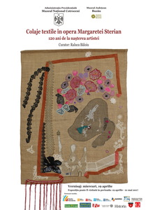 O expoziţie de colaje textile dedicată Margaretei Sterian va fi vernisată miercuri, în spaţiile medievale de la Muzeul Naţional Cotroceni