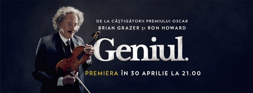 Un serial despre Einstein, realizat de cineaşti premiaţi cu Oscar, va avea premiera la National Geographic