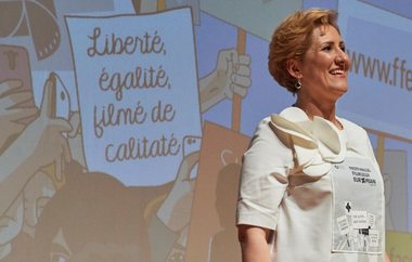 Liliana Ţuroiu l-a parafrazat pe Kaurismaki la primul eveniment în calitate de preşedinte ICR: Poate că filmul nu poate opri un război, dar poate să prevină conflicte