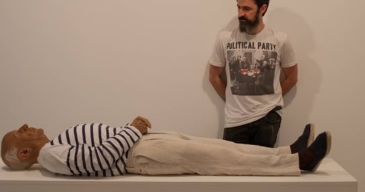 O sculptură hiperrealistă a lui Pablo Picasso, din silicon şi cu păr uman, a fost expusă în oraşul său natal Malaga