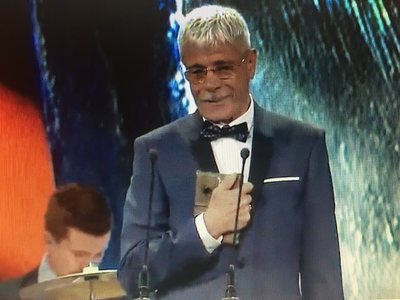 Gala Premiilor UNITER 2017: Gheorghe Visu a primit trofeul pentru cel mai bun actor în rol secundar
