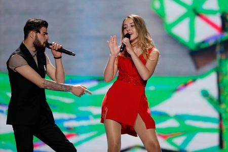 Eurovision 2017: Ilinca şi Alex Florea, locul 7 în finala Eurovision 2017 - VIDEO