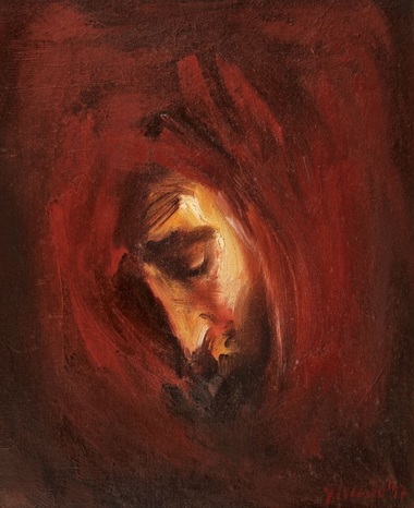 Tabloul ”Christ”, semnat Adrian Ghenie, a fost adjudecat cu 26.000 de euro, la Artmark