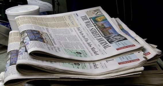 Vânzarea de ziare în Statele Unite a scăzut, în 2016, cu 8 procente faţă de anul precedent