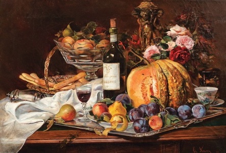Theodor Aman a pictat 87 de elemente diferite în tabloul "După petrecere", estimat de Artmark la 180.000 de euro