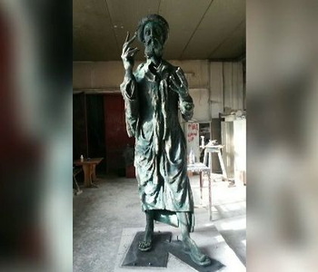 Statuia din bronz a lui Constantin Brâncoveanu, de Ioan Bolborea, va fi amplasată anul acesta în grădina Palatului Mogoşoaia
