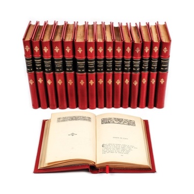 "Poesii", de Mihai Eminescu, colecţia completă a tuturor ediţiilor Maiorescu, adjudecată la Artmark pentru 12.000 de euro