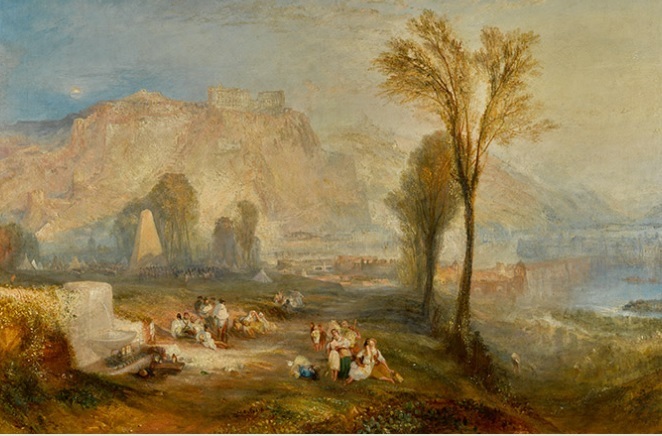 Fortăreaţa în ruină de la Ehrenbreitstein, pictată de J.M.W. Turner, a fost adjudecată la Sotheby's pentru 18,5 milioane de lire sterline