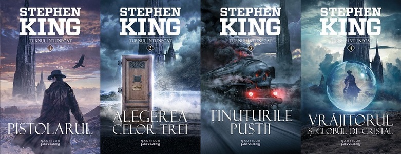Seria ”Turnul întunecat”, de Stephen King, va fi relansată pe 4 august, odată cu premiera filmului în România 