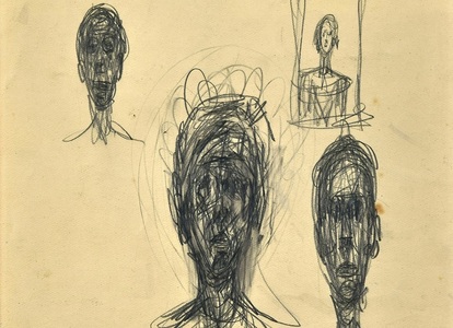 Desene atribuite lui Alberto Giacometti, descoperite într-un magazin de antichităţi din Londra şi licitate pe 12 octombrie