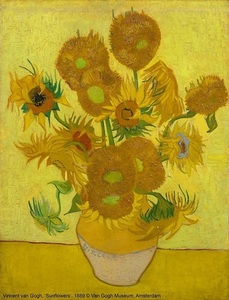 Cinci versiuni ale capodoperei "Floarea soarelui", de Van Gogh, vor fi prezentate printr-un eveniment live special pe Facebook - VIDEO