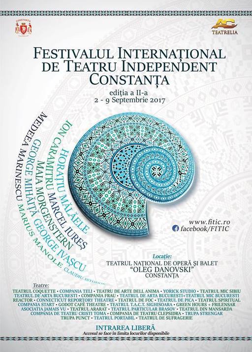 Spectacole cu Horaţiu Mălăele, Ion Caramitru şi Marcel Iureş, la Festivalul Internaţional de Teatru Independent Constanţa