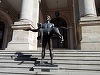 Monumentul ”Împăratul Traian” aflat în faţa Muzeului Naţional de Istorie a României va fi restaurat