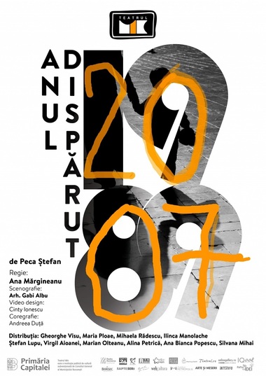 ”Anul dispărut. 200/7”, ultimul spectacol al trilogiei lui Ştefan Peca, va avea premiera pe 7 noiembrie la Teatrul Mic