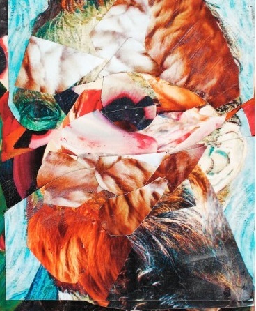 Colajul "Van Gogh", semnat Adrian Ghenie, a fost adjudecat contra sumei de 65.000 de euro la casa de licitaţie online Lavacow
