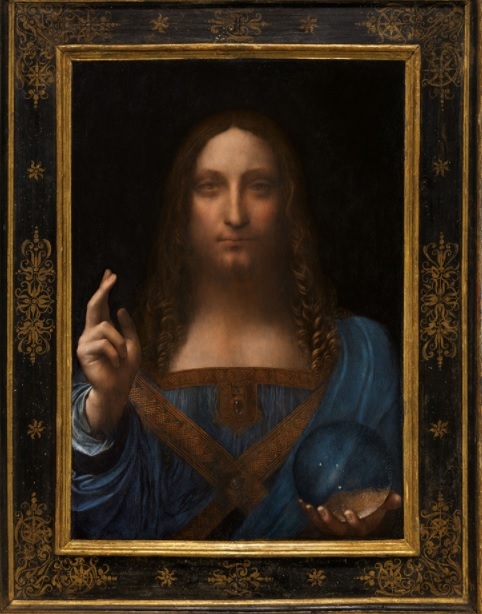 Capodopera lui Leonardo da Vinci, "Salvator Mundi", a stabilit un nou record de licitaţie fiind achiziţionată contra sumei de 450 de milioane de dolari - VIDEO