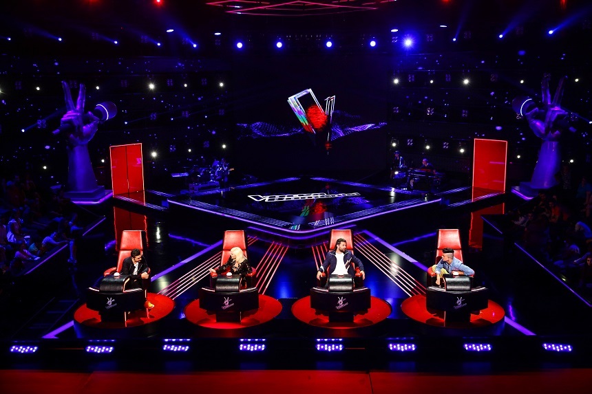 Prima ediţie live a sezonului curent „Vocea României” a fost urmărită de peste 1 milion de telespectatori