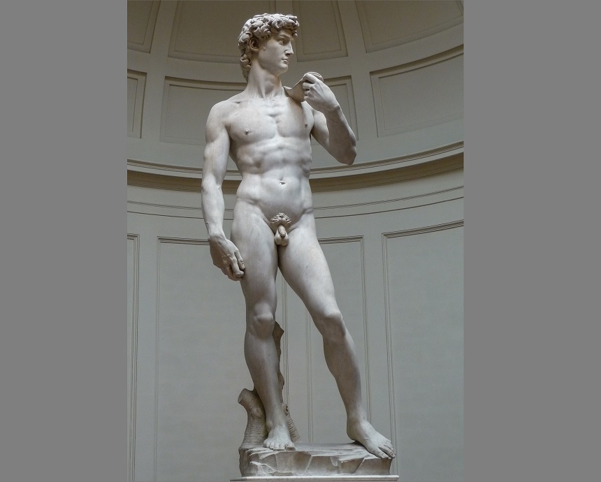 Imaginea sculpturii „David” de Michelangelo nu va putea fi folosită în scopuri comerciale