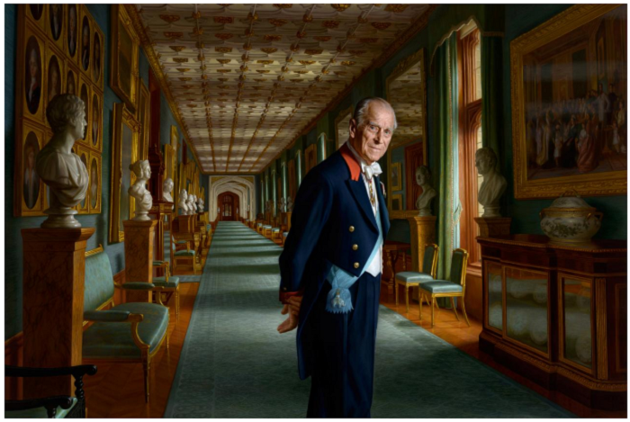 Un portret al prinţului Philip al Marii Britanii pictat de Ralph Heimans va fi expus în Danemarca

