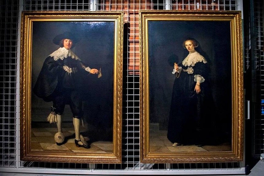 Două portrete de Rembrandt, restaurate şi deţinute de Franţa şi Olanda, vor fi expuse, alternativ, pe perioade de cinci ani, la Luvru şi Rijksmuseum