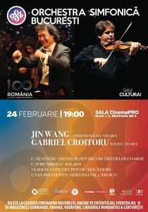 Orchestra Simfonică Bucureşti, sub bagheta noului dirijor principal Jin Wang, deschide stagiunea SalutCULTURA!